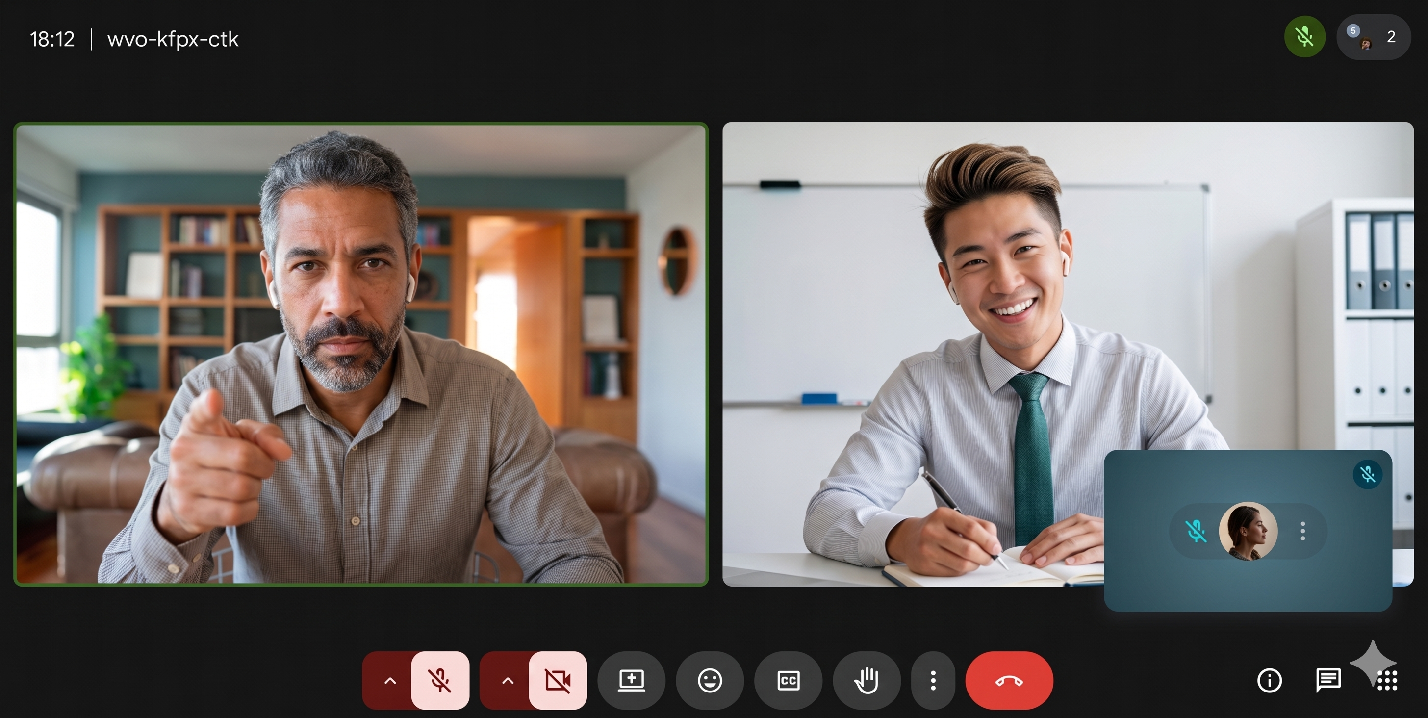 Google Meet Call